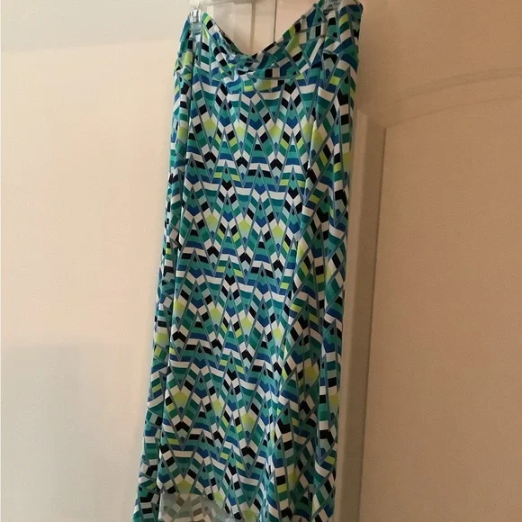 New Directions Womens XL ASYMMETRICAL Hemline skirt - Picture 1 of 4